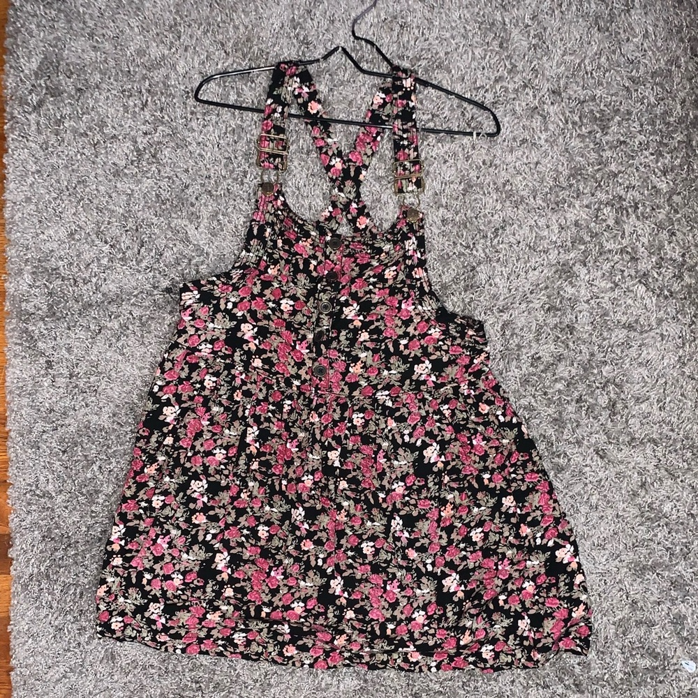 Kimchi Blue Floral Overall Dress